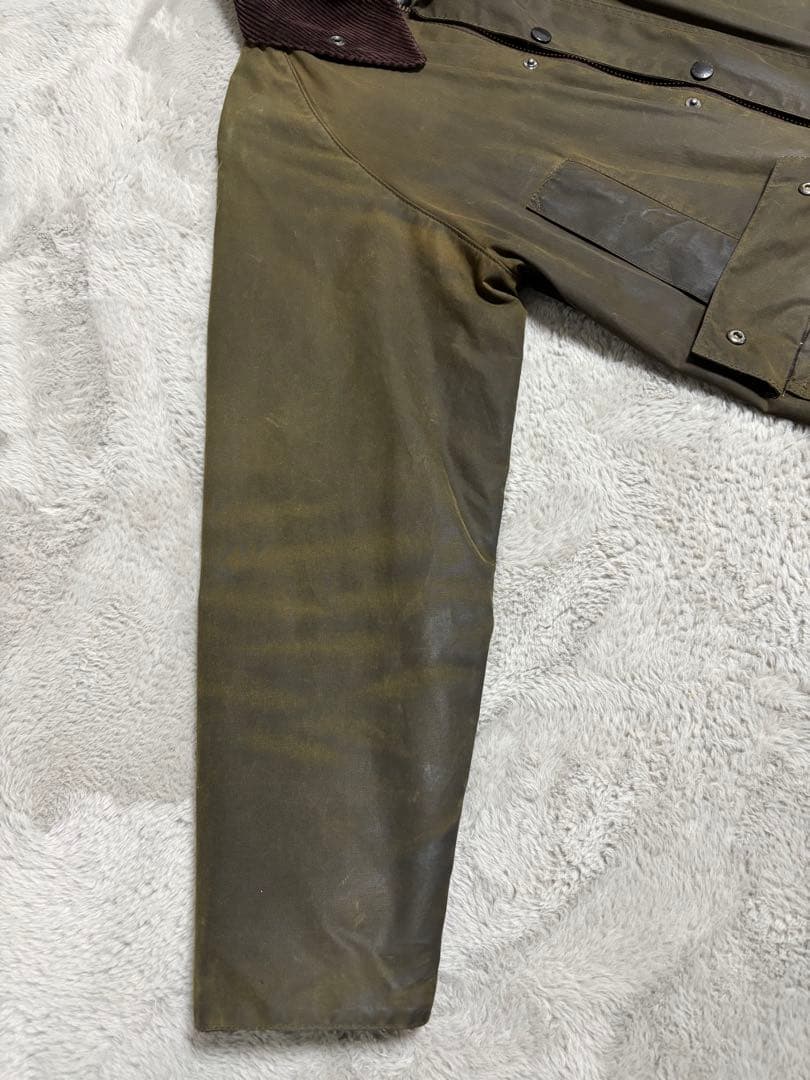 BARBOURバブアー クラッシックビデイル オイルドジャケット オリーブ 38