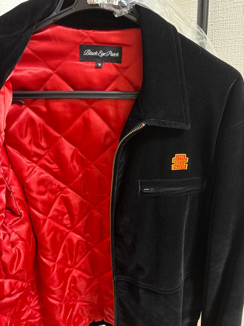 BLACK EYE PATCHベロアジャケット