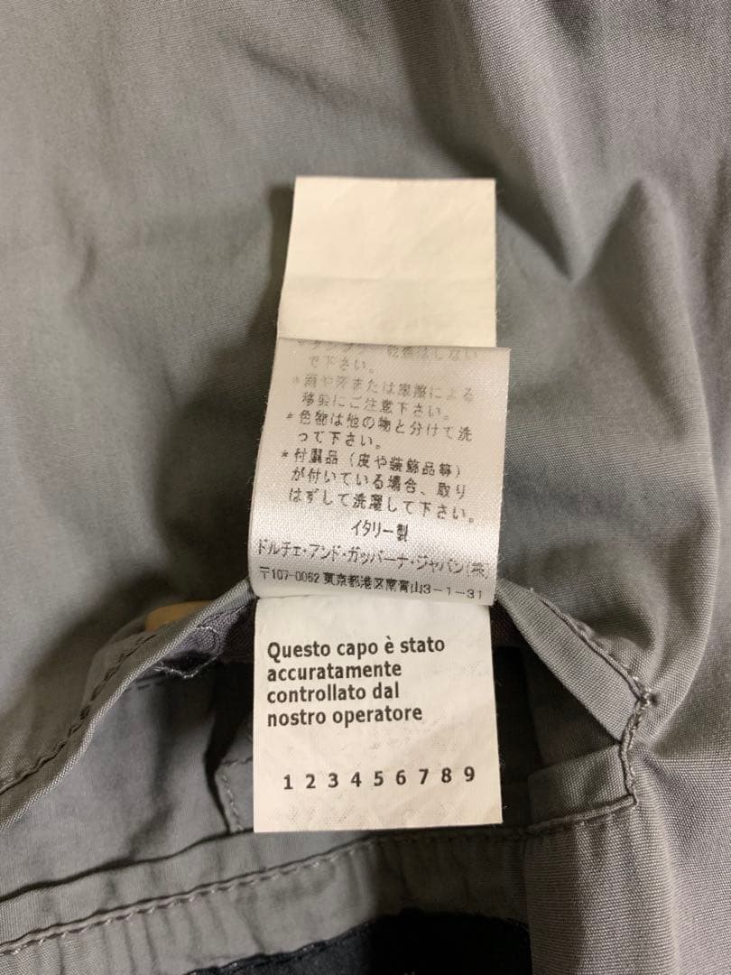 DOLCE&GABBANA 03SS パラシュート ジャケット マルチポケット