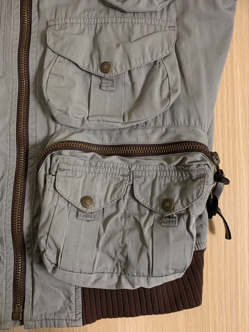 DOLCE&GABBANA 03SS パラシュート ジャケット マルチポケット