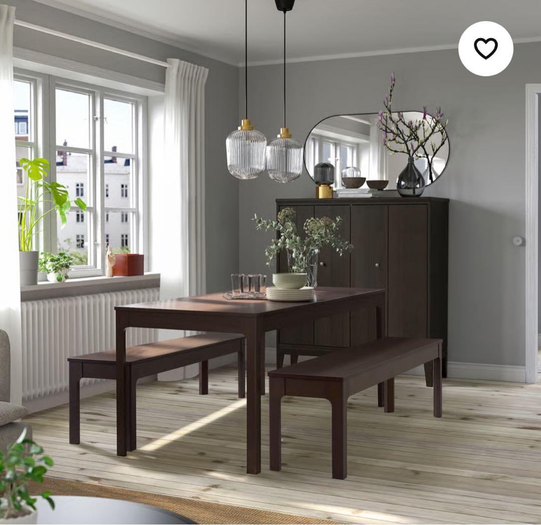 【IKEA】EKEDALEN エーケダーレン ベンチ ロングベンチ