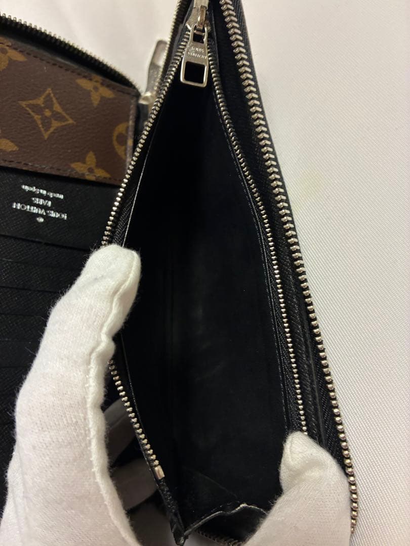 お値段交渉いたします。 Louis Vuitton 長財布 ブラウン/ブラック