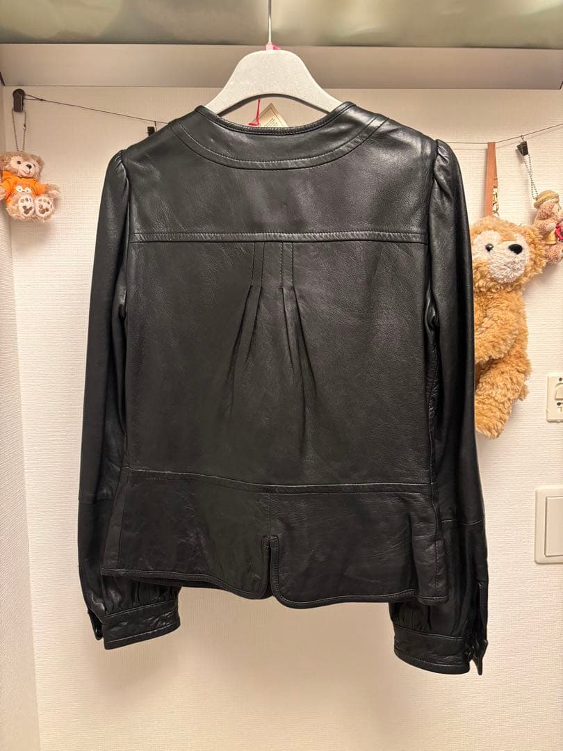 ミナ　SEE BY CHLOÉ ブラックレザージャケット