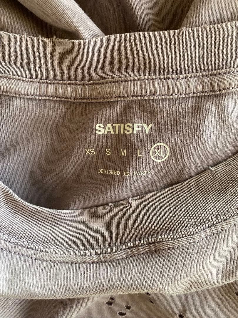 Satisfy mothtech Tシャツ　XL