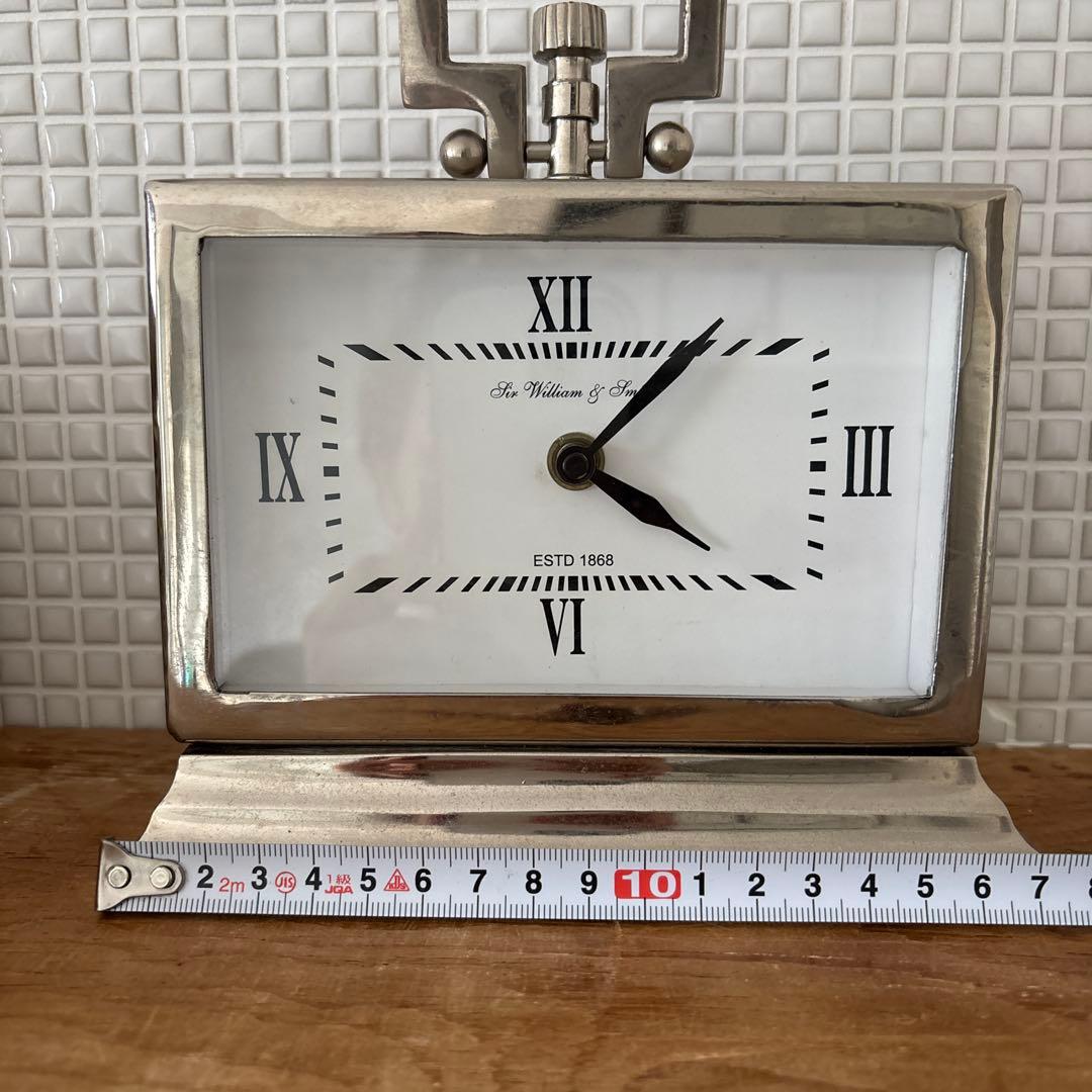 Sir William & Smith 置時計　ウィリアムスミス　ヴィンテージ