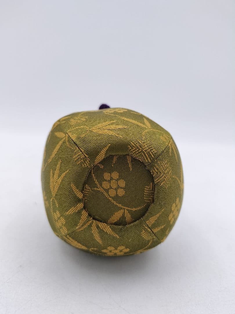 c906【新品・未使用】茶入 大名物漢作 福原茄子写 龍喜窯 木箱 茶道具