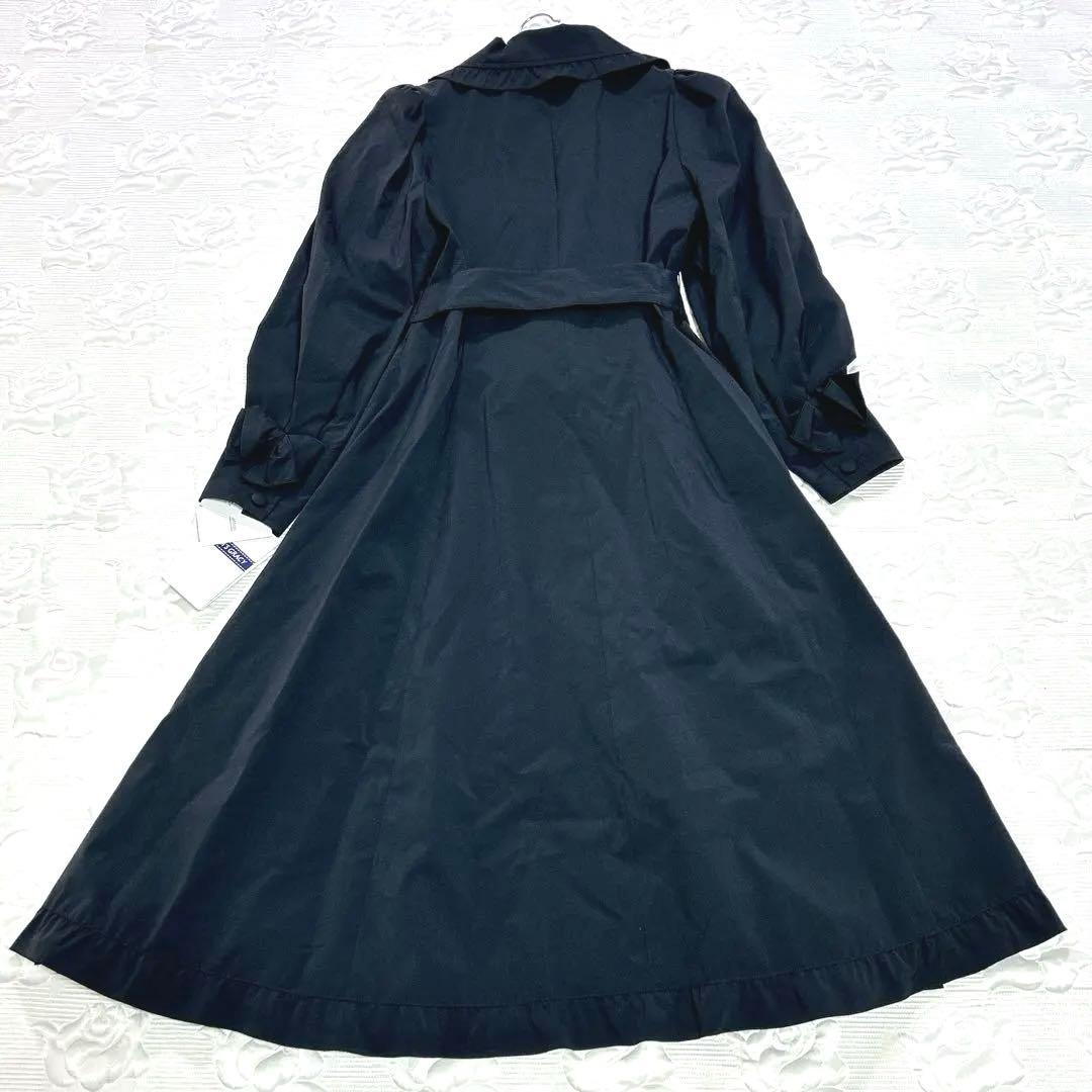 新品タグ付❤︎エムズグレイシー 近年モデル スプリングコート 黒 38 5.8万円