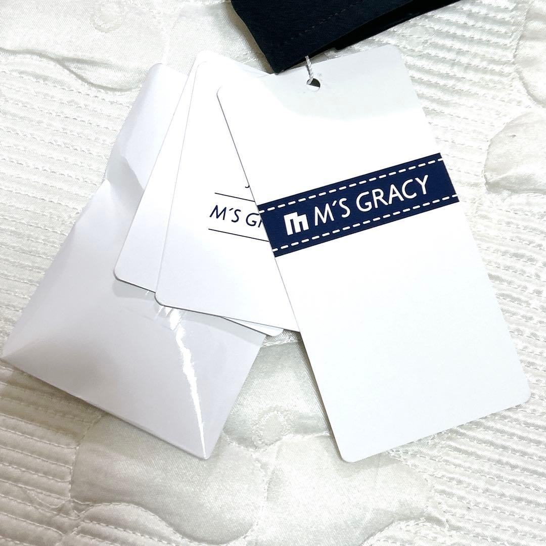 新品タグ付❤︎エムズグレイシー 近年モデル スプリングコート 黒 38 5.8万円