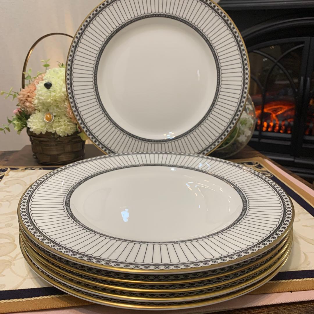 ウェッジウッド コロネード　ユーランダー　27cmディナープレート　大皿6枚