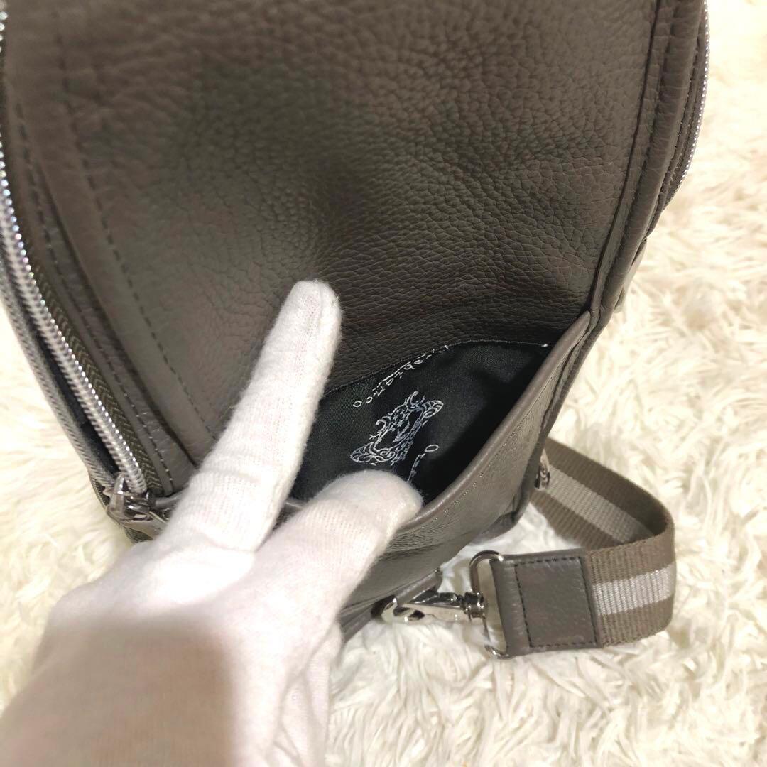 現行·未使用✨オロビアンコ　レザー ボディバッグ ムッカ メンズ