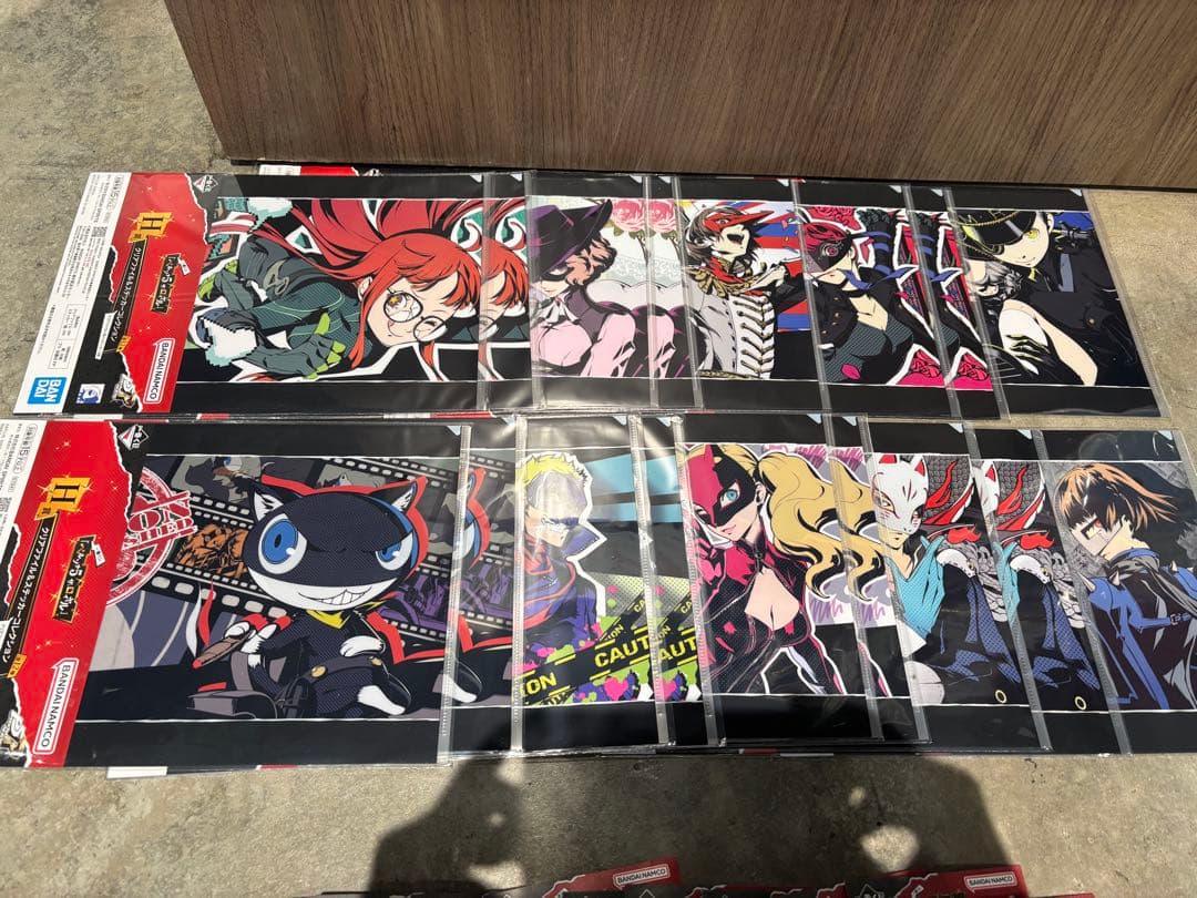 ペルソナ　一番くじ　フィギュア　アクリルスタンド　クリアファイル