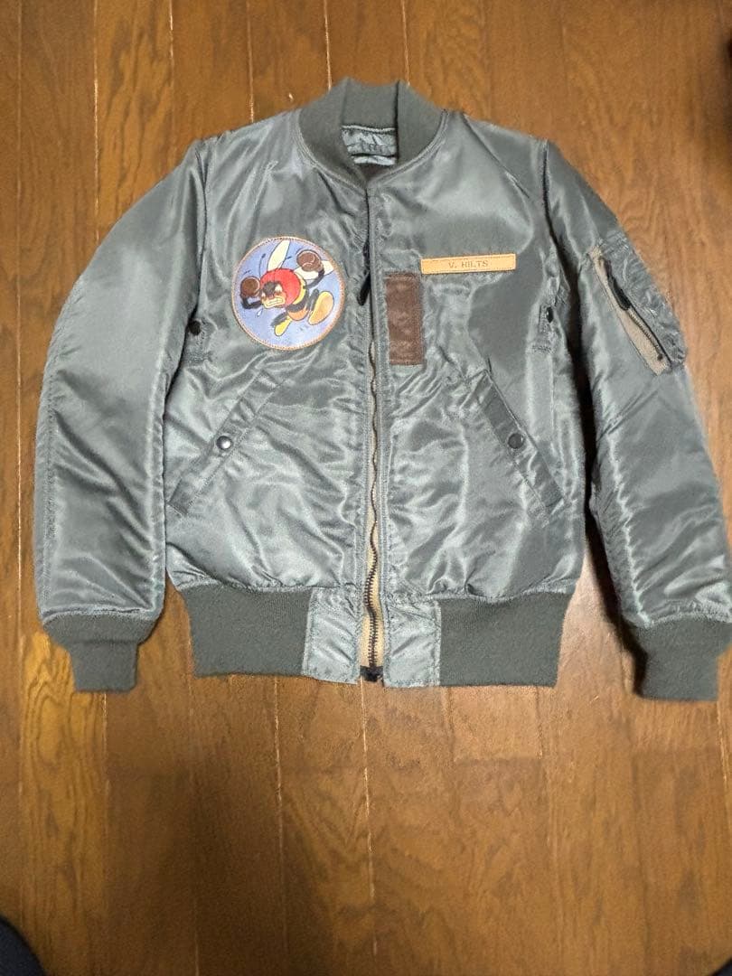 THE FEW &フルカウントのコラボ　MA1