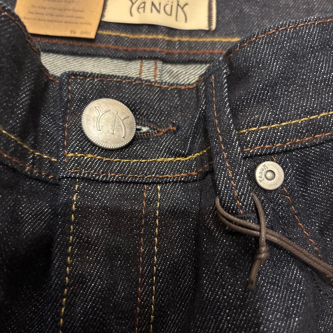 新品　YANUK ヤヌーク　ストレート　LOUISE インディゴブルー　27