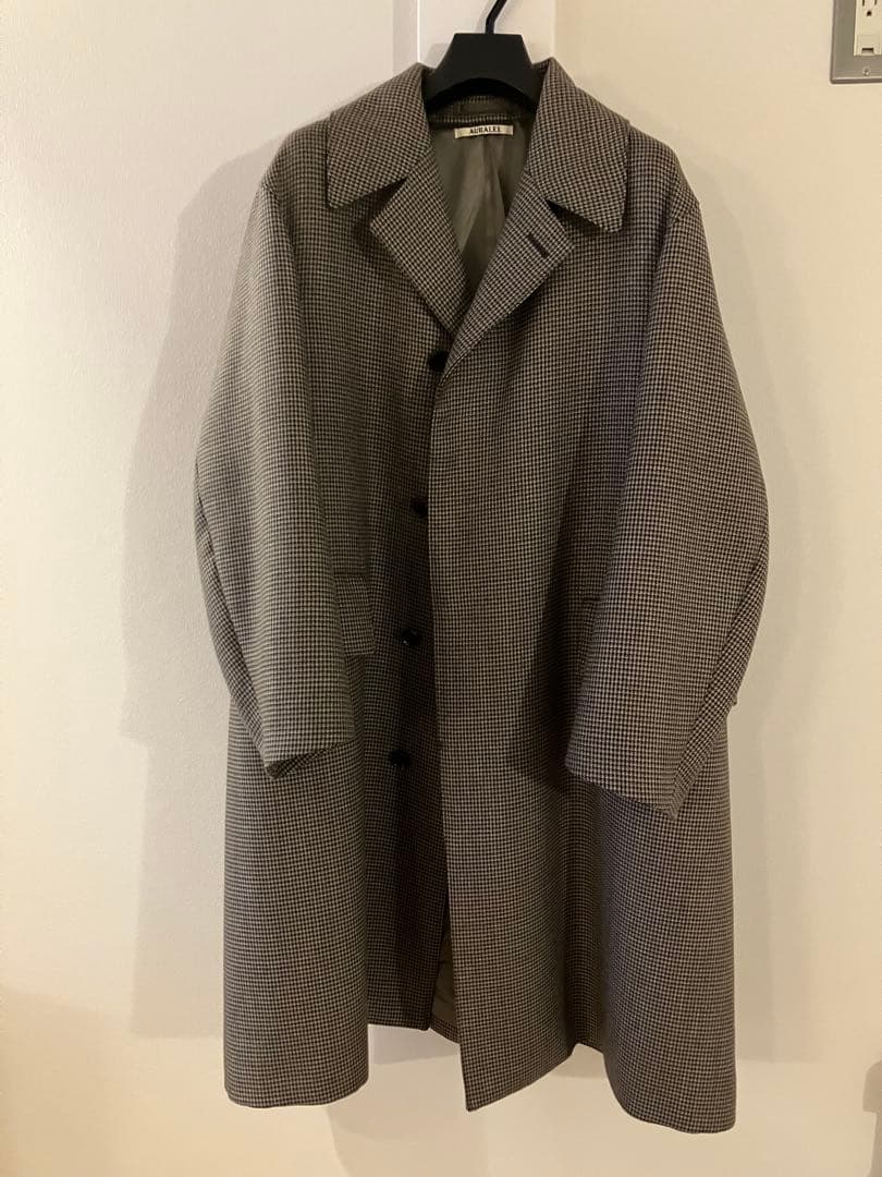 AURALEE ダブルフェイスロングコート