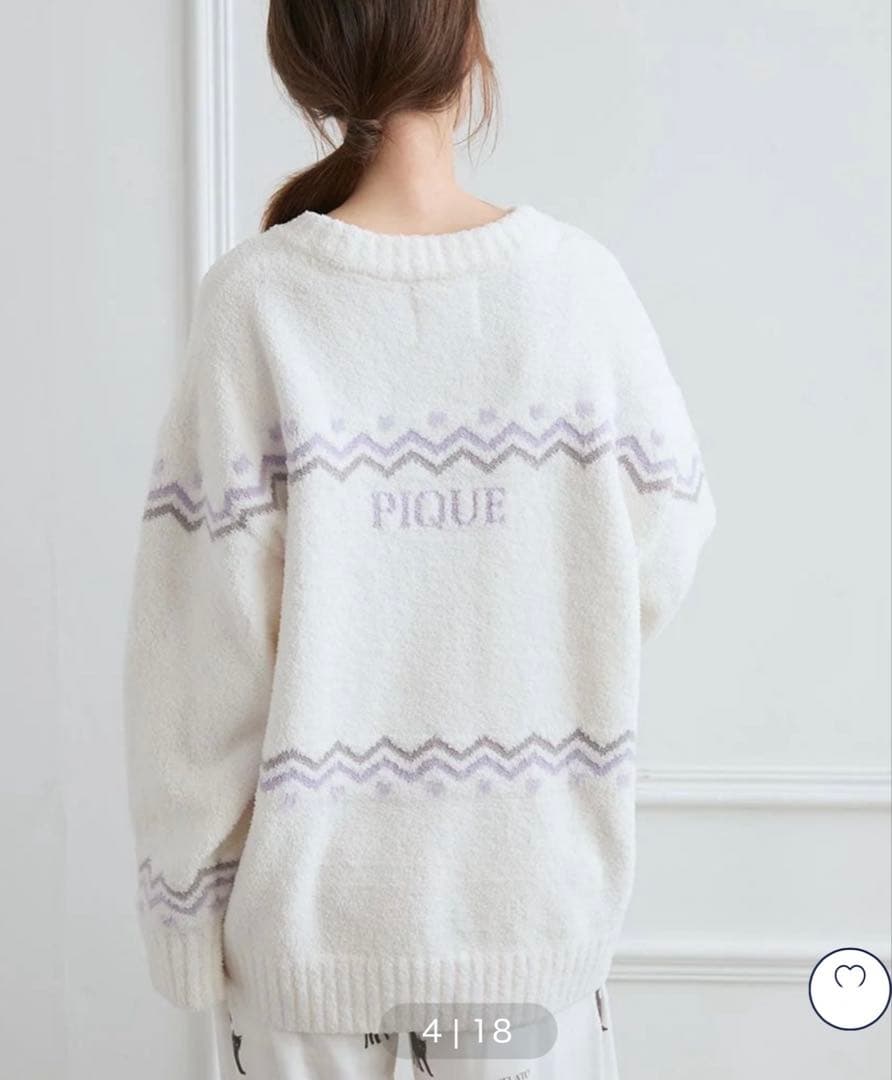 ジェラートピケ　CATジャガードプルオーバー　黒猫　ネコ　トップス