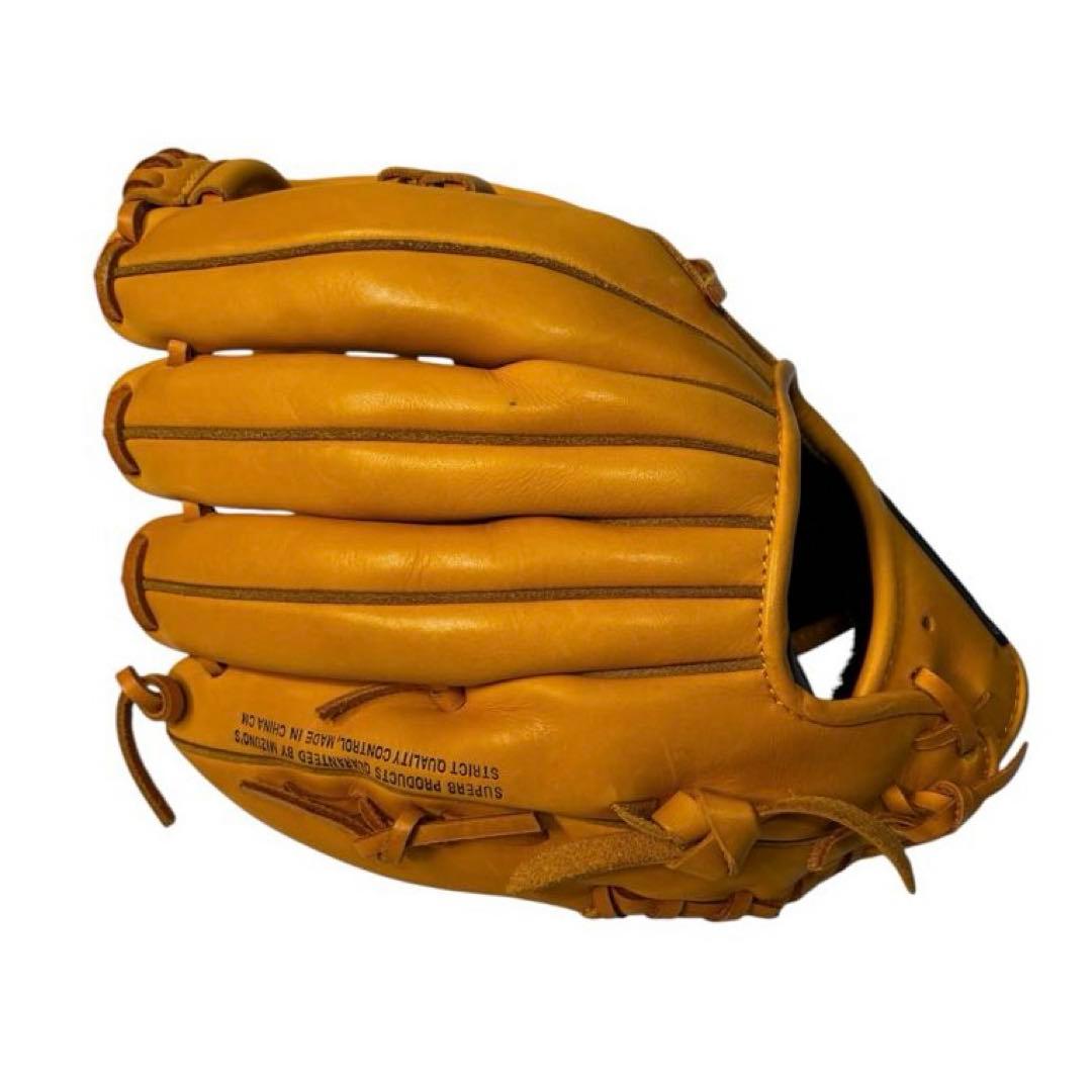 【極美品】ミズノ 都市対抗野球 レア黒獅子 記念モデル 右投げ用 軟式グローブ