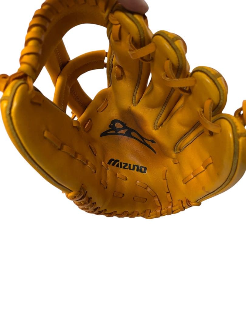 【極美品】ミズノ 都市対抗野球 レア黒獅子 記念モデル 右投げ用 軟式グローブ
