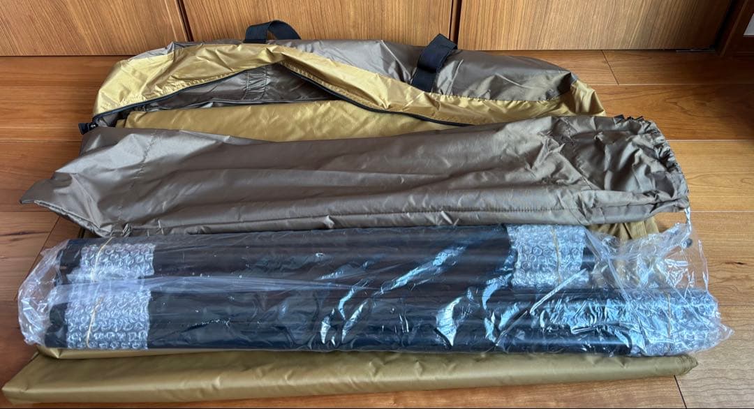 【未使用品】　 peak エントリーパックTT テント・タープセット