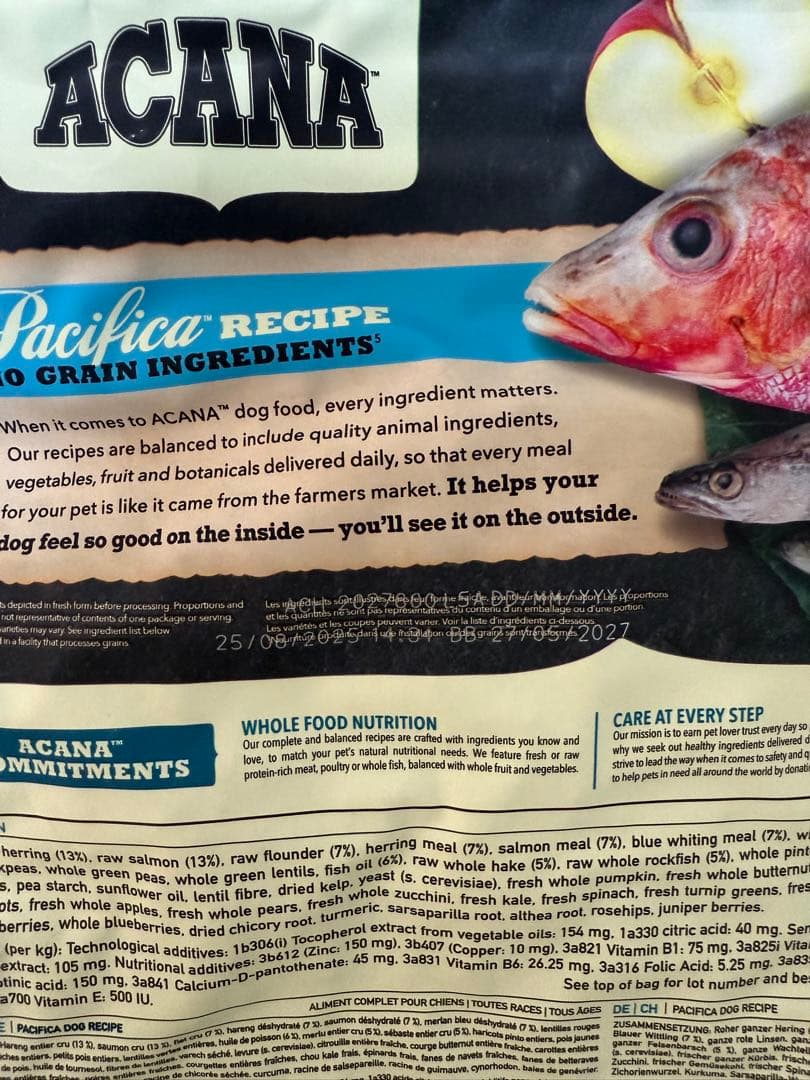 ACANA (アカナ) ドッグフード パシフィカドッグ3袋