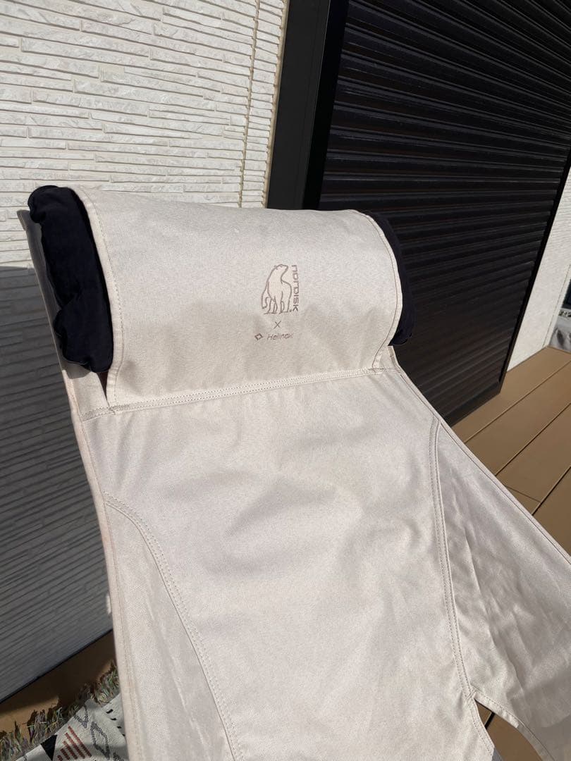 「レアフルセット」ノルディスク×ヘリノックス　ラウンジチェアカスタムセット