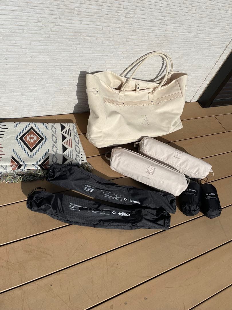 「レアフルセット」ノルディスク×ヘリノックス　ラウンジチェアカスタムセット