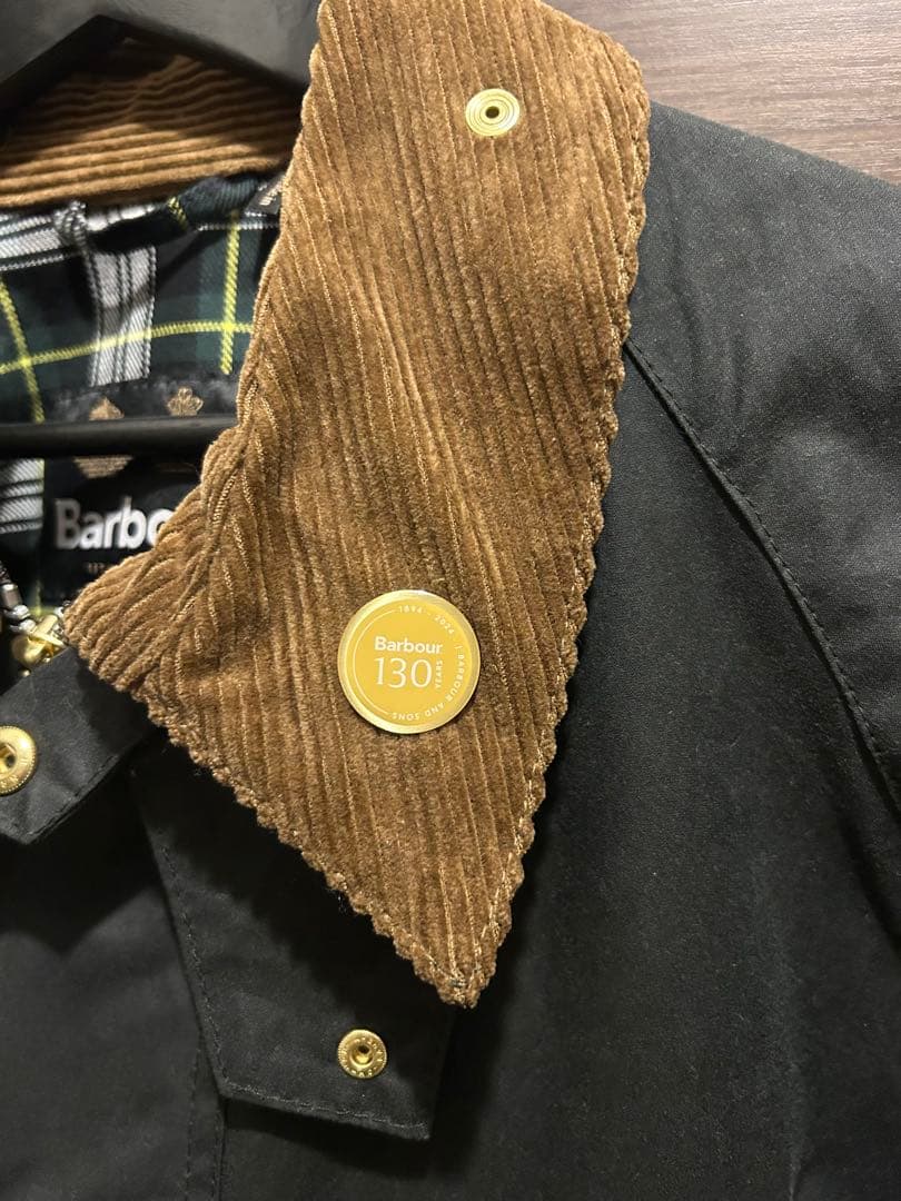美品正規Barbour１３０周年記念モデル トランスポート　セージ size３８