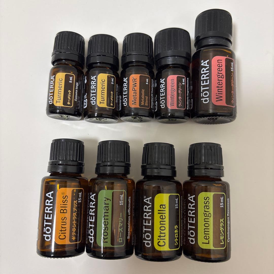 doTERRA ドテラ　オイル ９本セット 未開封