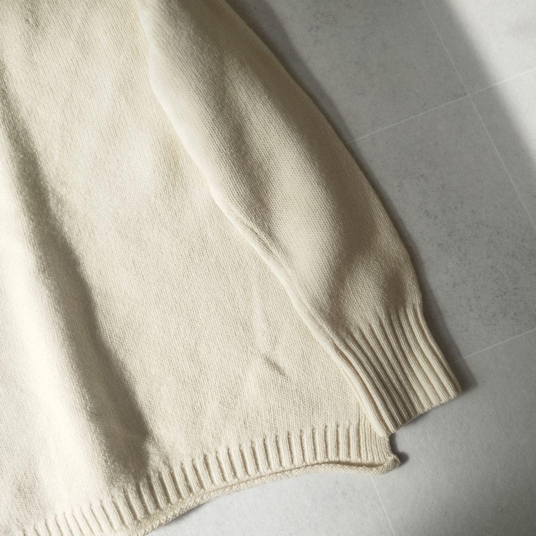 『逸品』MHL. VINTAGE MERINOウール100% オフホワイト