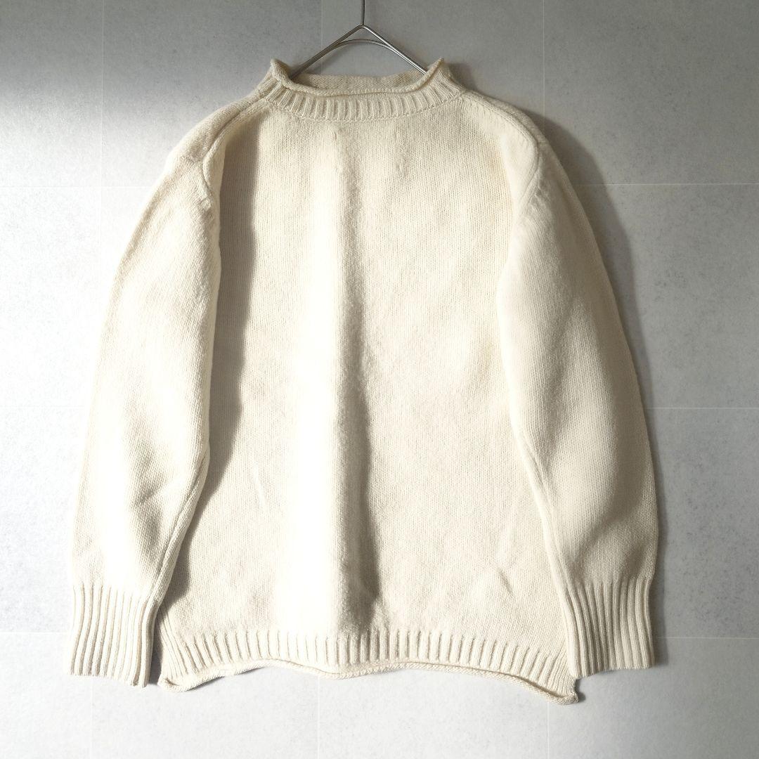 『逸品』MHL. VINTAGE MERINOウール100% オフホワイト