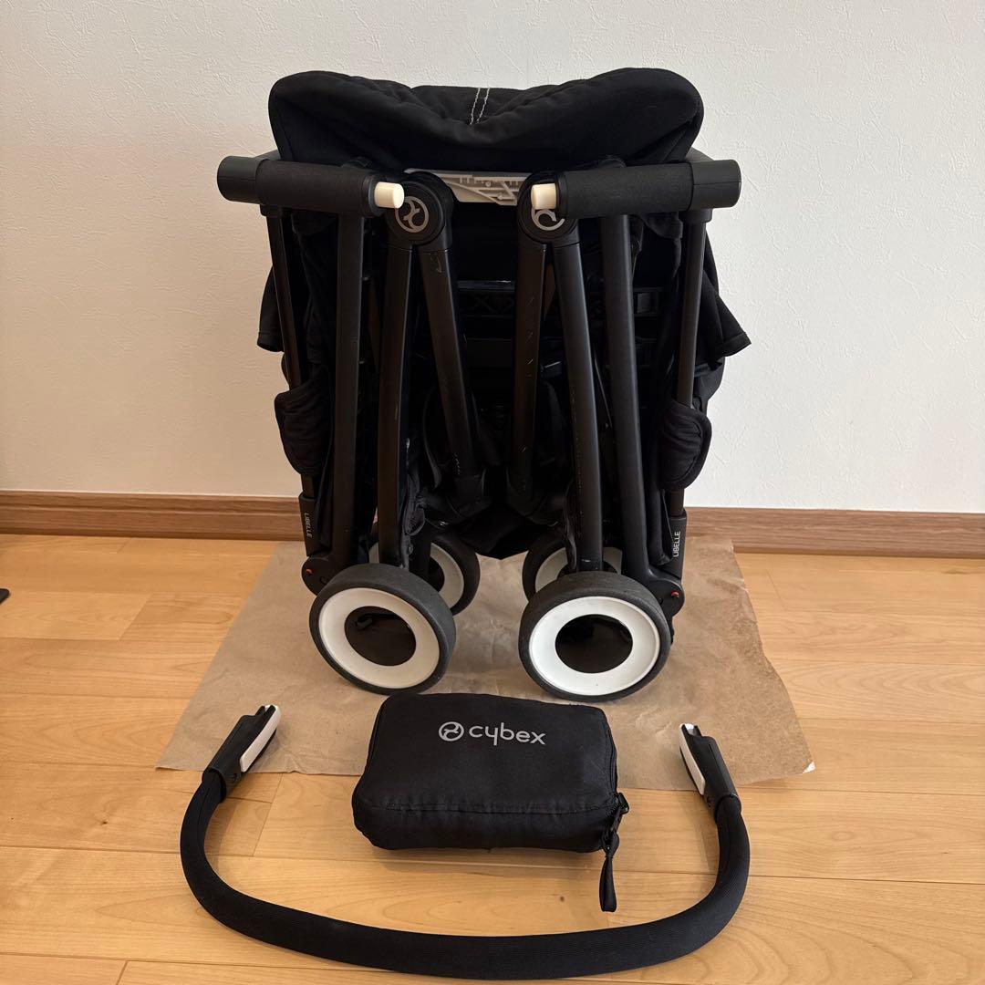 サイベックス リベル ブラック 2022年型 バンパーバー、トラベルバッグ付き