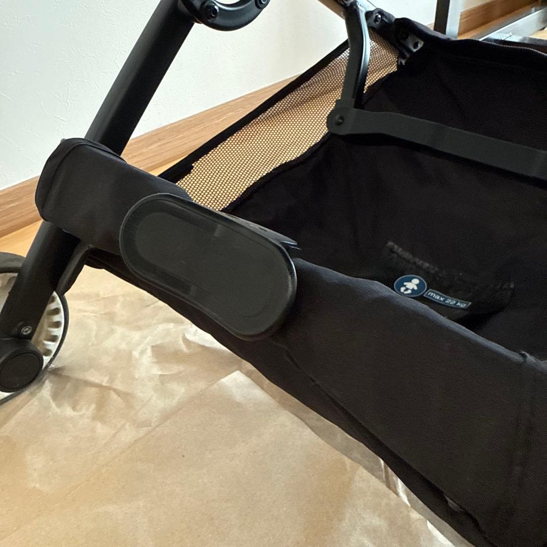 サイベックス リベル ブラック 2022年型 バンパーバー、トラベルバッグ付き