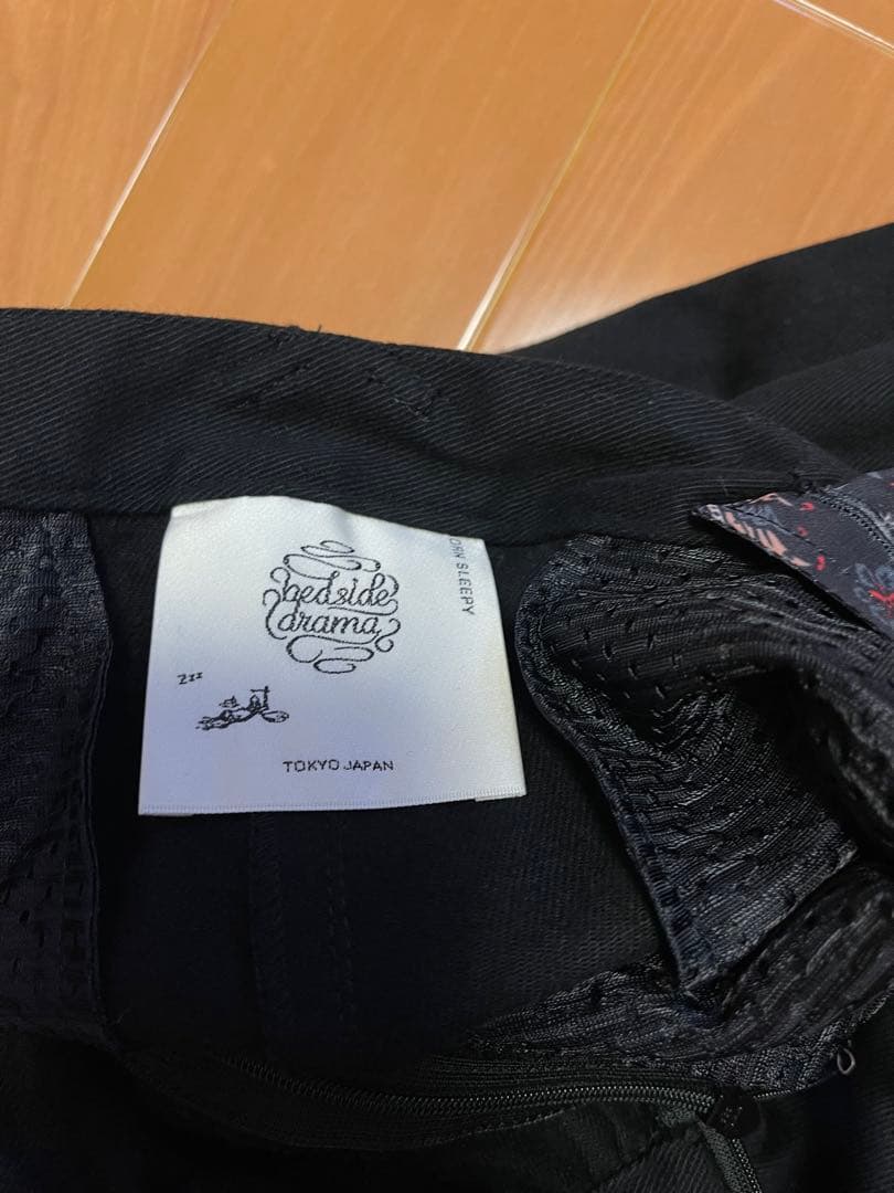 【新品未使用】bedsidedrama リボンタイサロペット