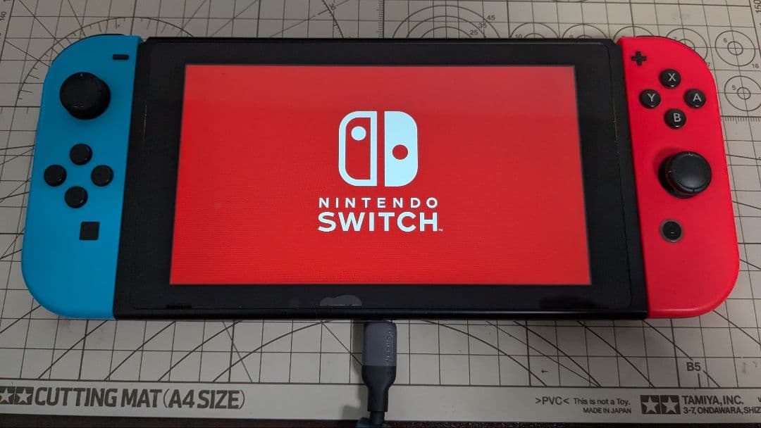 Nintendo Switch 本体 青/赤 Joy-Con 付属品完備