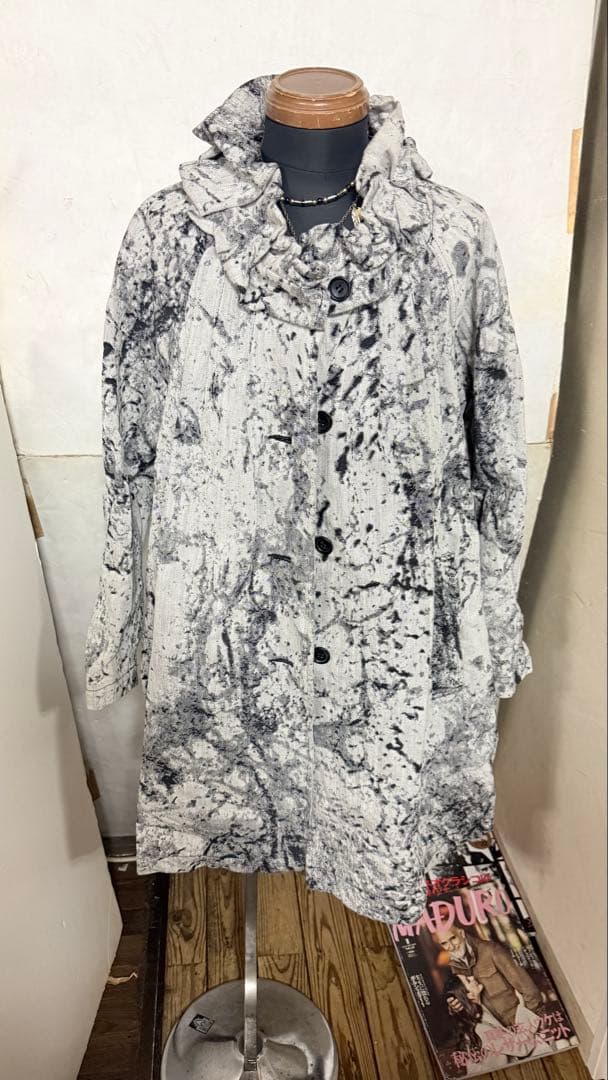 イッセイミヤケ　デニムコート　サイズ2