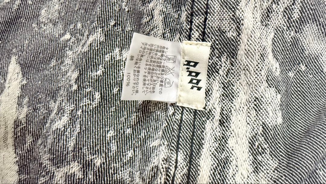 イッセイミヤケ　デニムコート　サイズ2