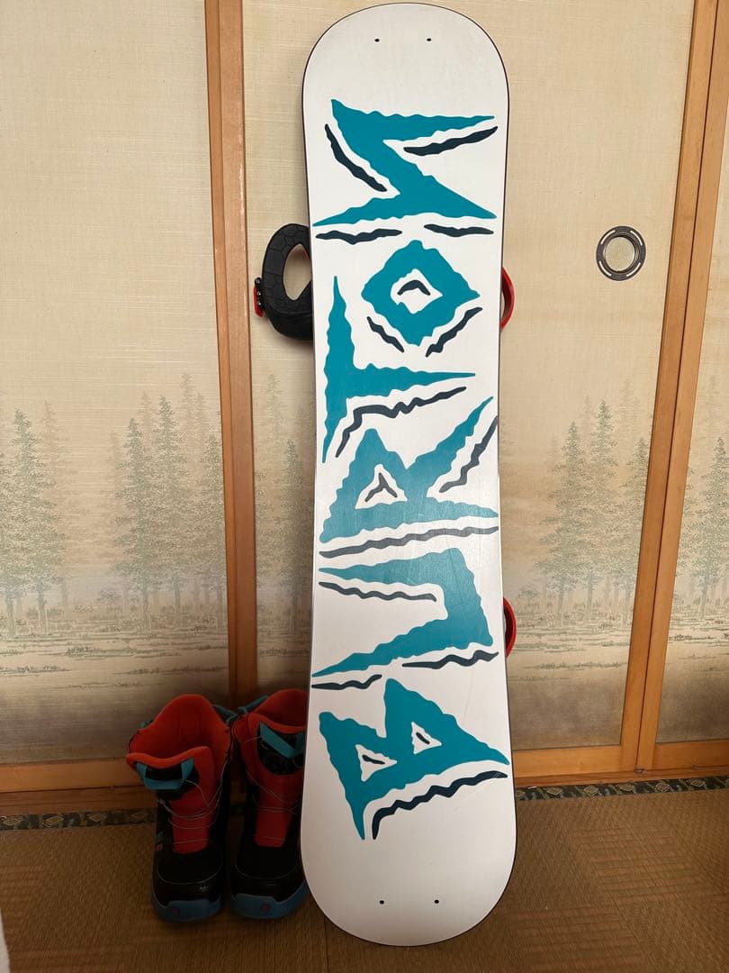 バートン、ボードバインセット、ブーツ20.5、上下ウェア150ー160