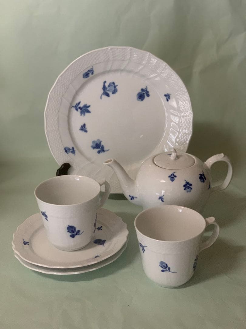 れんりん、ブルーフラワーシンフォニーシリーズ6点セット、