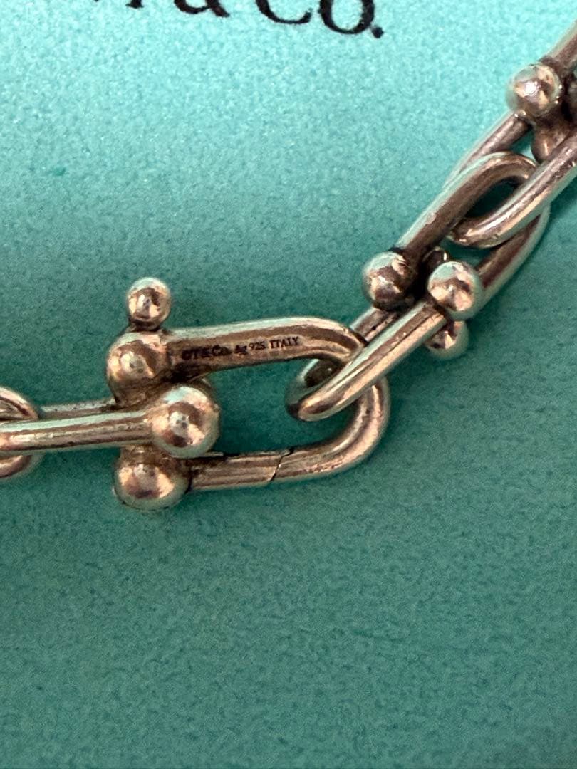 Tiffany & Co.ハードウェアスモールリンクブレスレット　ティファニー