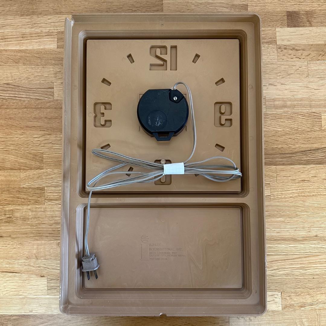 【訳あり！】70's コカコーラ Coca-Cola 掛時計 ウォールクロック