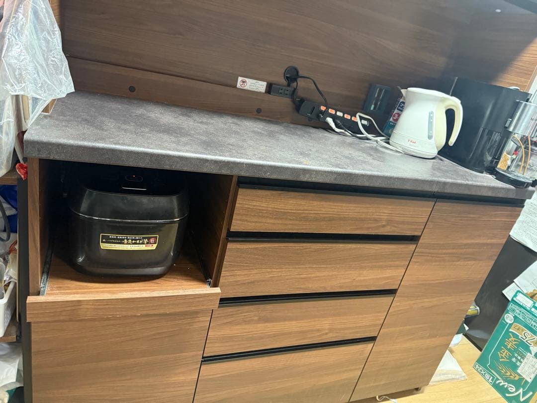 Pamouna 食器棚 引き戸タイプ