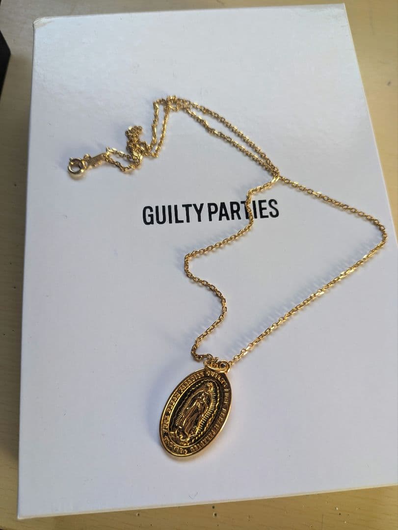 WACKO MARIA ワコマリア　メダイネックレス（ゴールド）