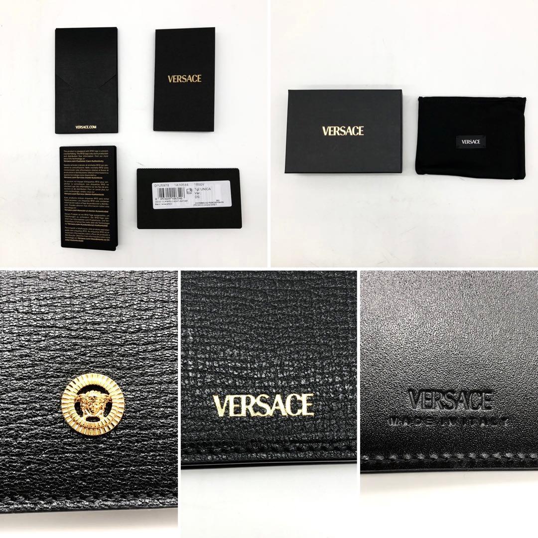 ✨現行・未使用・RFID搭載✨ヴェルサーチ マネークリップ ビギー メデューサ