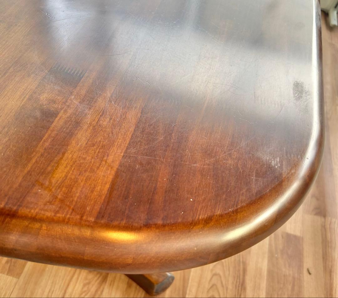 643 TOYOファニチャー　ダイニングテーブル　リビング ウォルナット　a