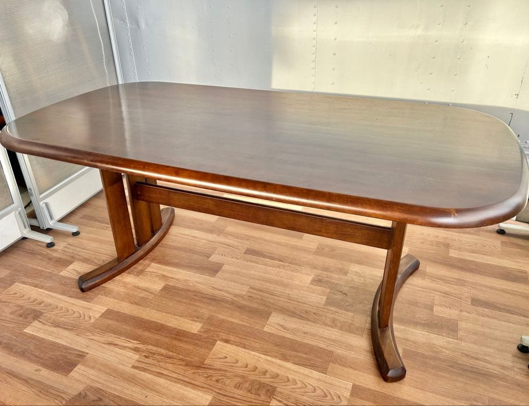 643 TOYOファニチャー　ダイニングテーブル　リビング ウォルナット　a