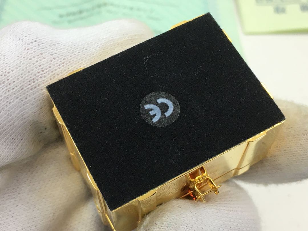 正規美品 Mappin&Webb マッピン＆ウェッブ 置時計 宝箱 三越購入