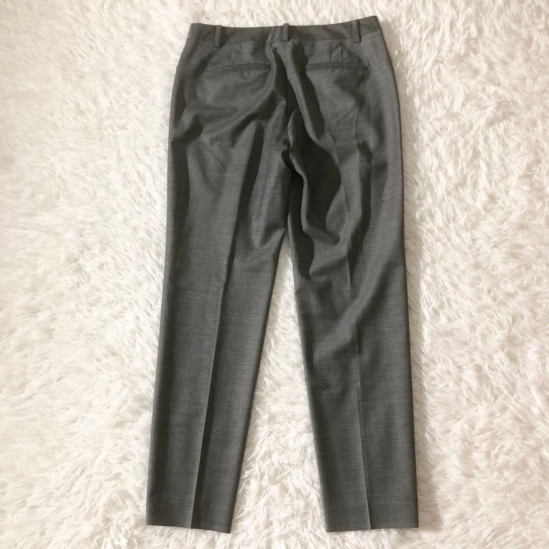 極美品 セオリーリュクス executive パンツスーツ ノーカラージャケット