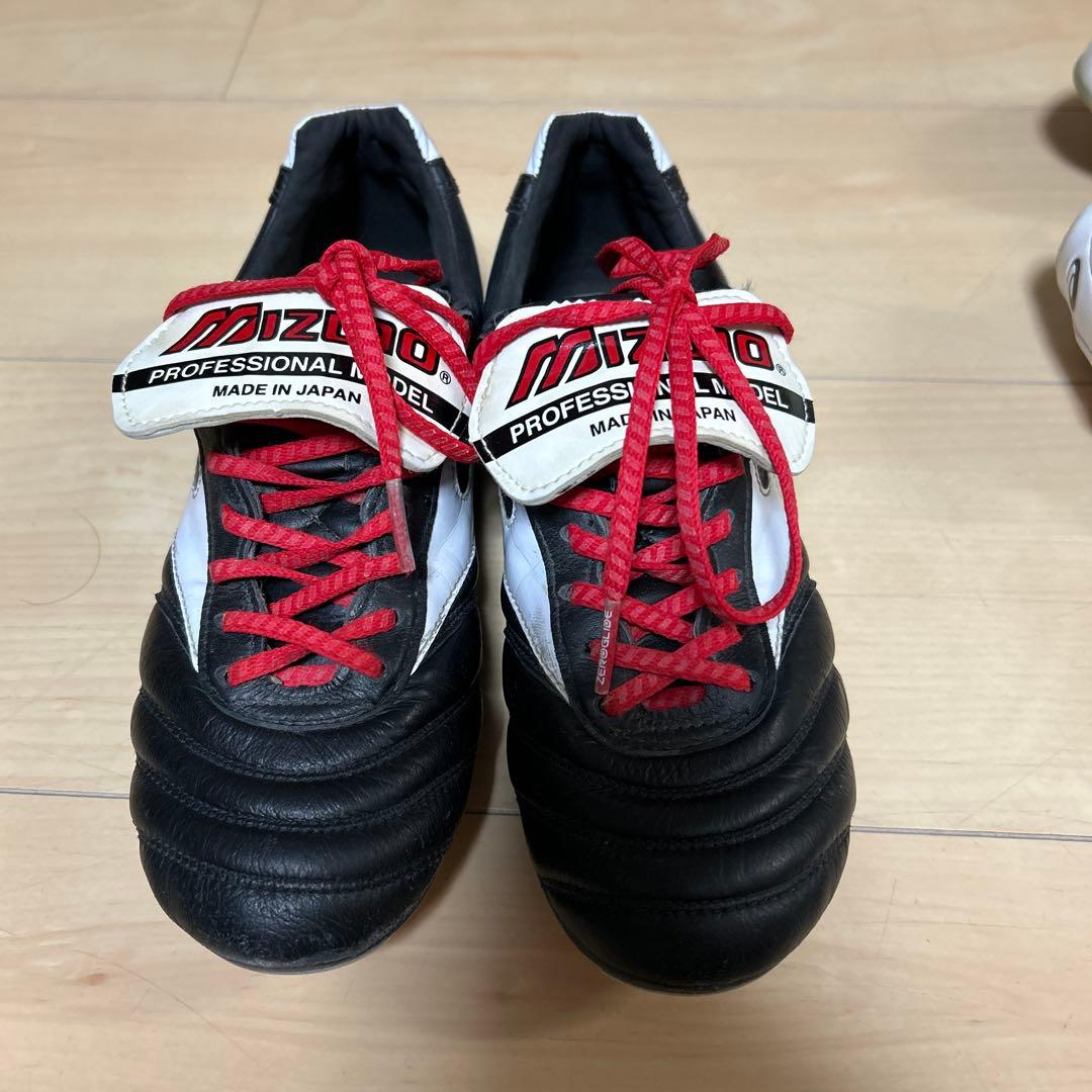 ミズノ MIZUNO モレリア II JAPAN (ブラック×ホワイト)22cm