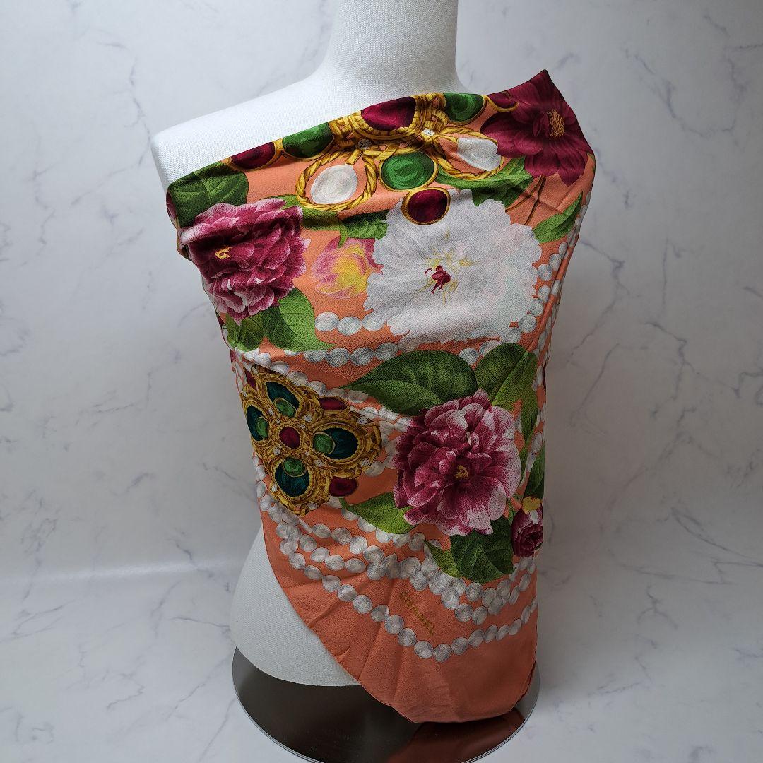 d*3様 20251104　シャネル　CHANEL　スカーフ　花　グリポア　パー