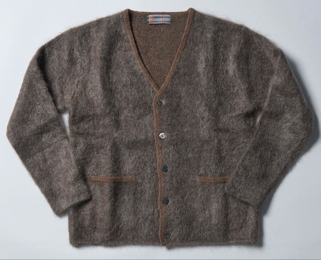 【Jackson Matisse】 モヘアカーディガン ブラウングレー