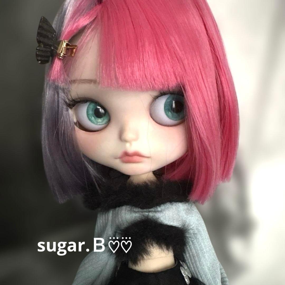 アイシードールカスタム❤︎ピンク×薄パープル❤︎